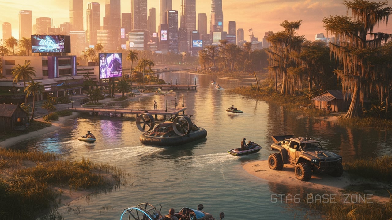 Water and Swamp Vehicles Gain Context